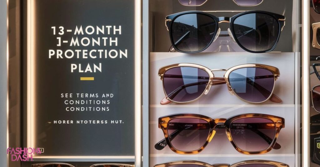 Sunglass Hut’s 13-Month Protection Plan – See Terms and Conditions