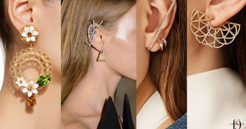 Use Statement Earrings To Highlight The Face