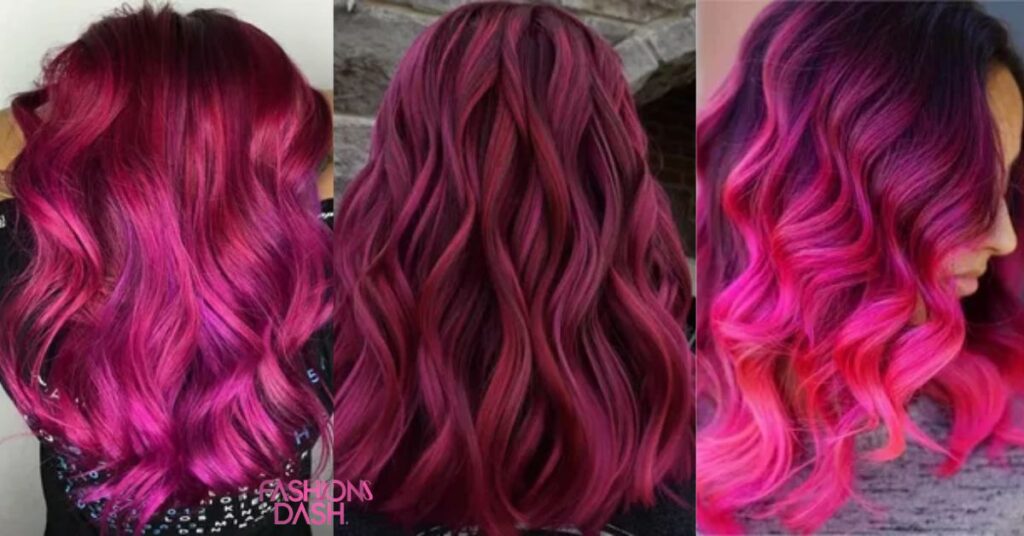 Viva Magenta Hair Trend