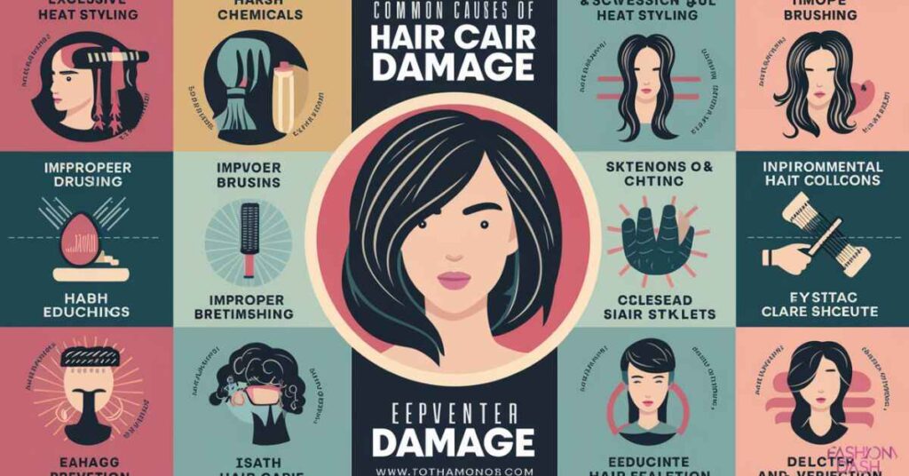 Common Causes of Hair Damage