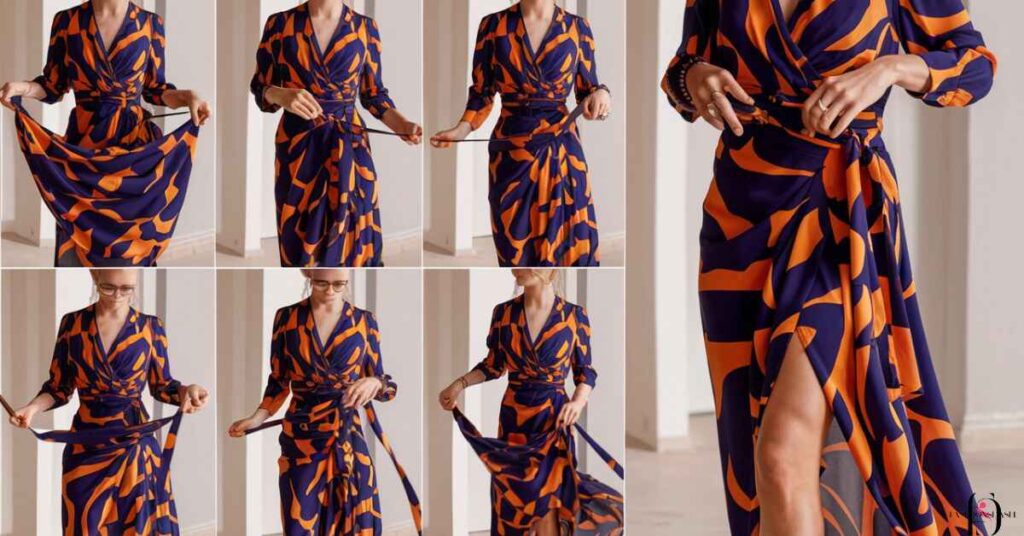 How To Tie A Wrap Dress