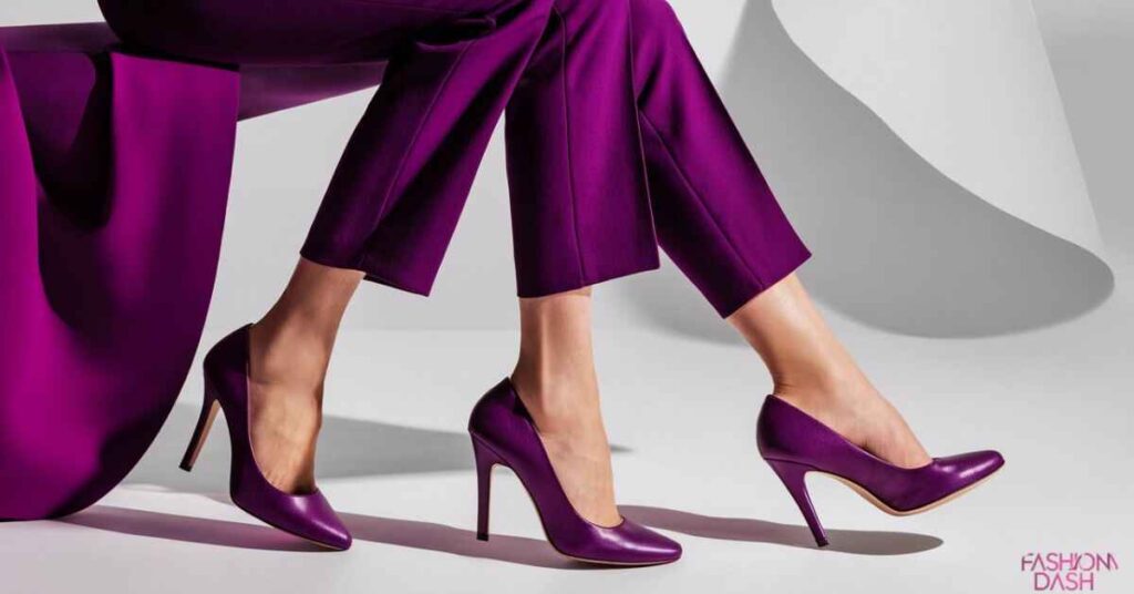 Matching Purple Shoes With Trousers Overview