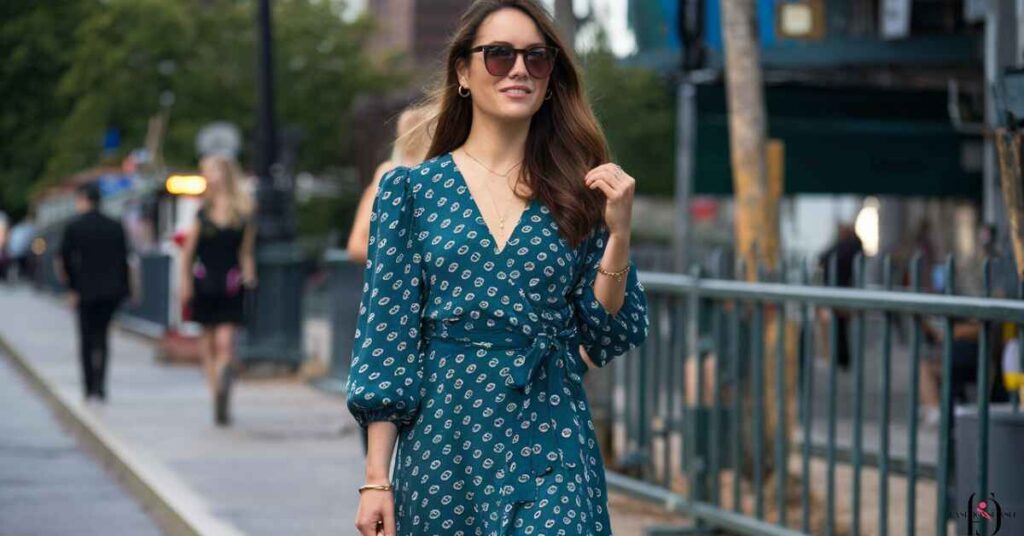 Transform A Long Sleeve Wrap Dress From Winter To Summer