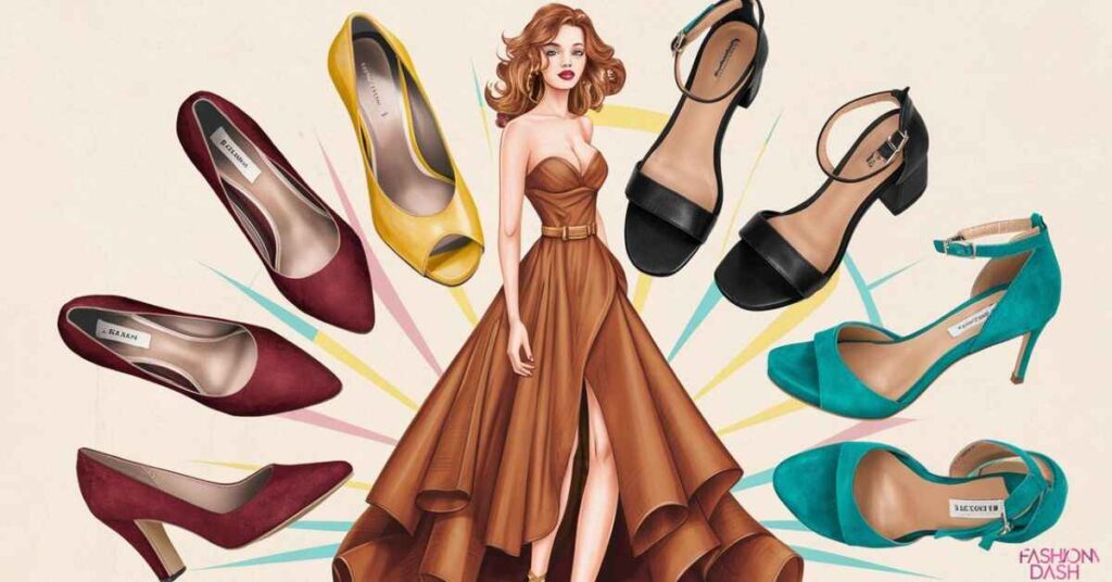 What Color Shoes To Wear With Brown Dress