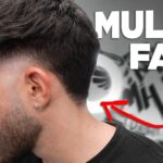 Burst Fade Mullet