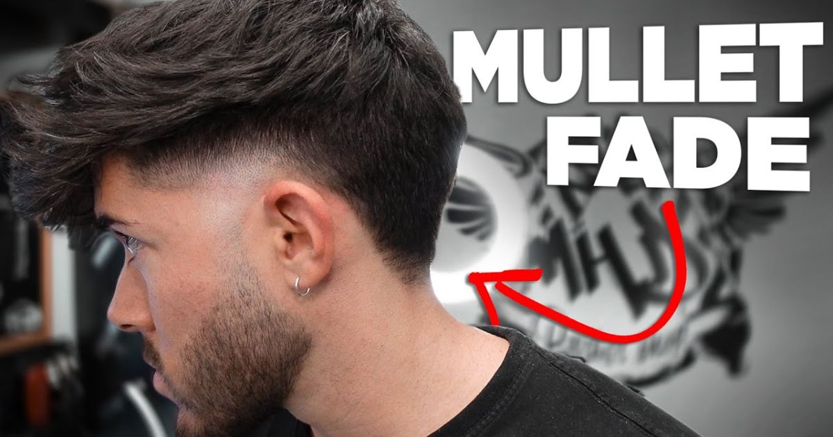 Burst Fade Mullet